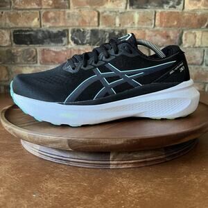 Asics Gel-Kayano 30 Black Thunder Road Road Running Women's 8 Shoes Sneakers
